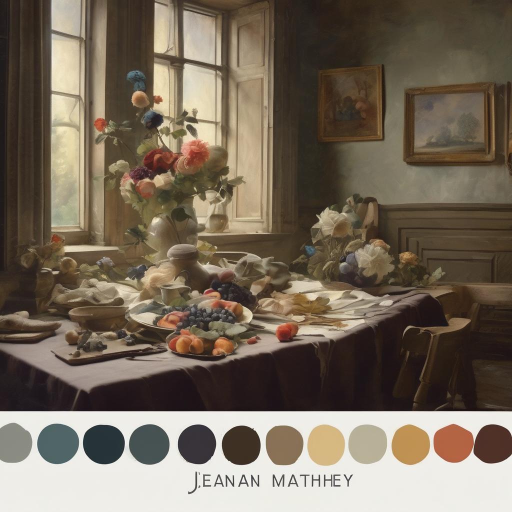 Στιλ και Τεχνικές του Jean Baptiste MATHEY